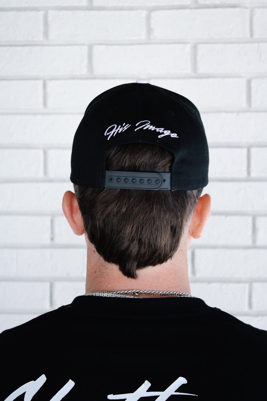 Black HisImage Logo Hat