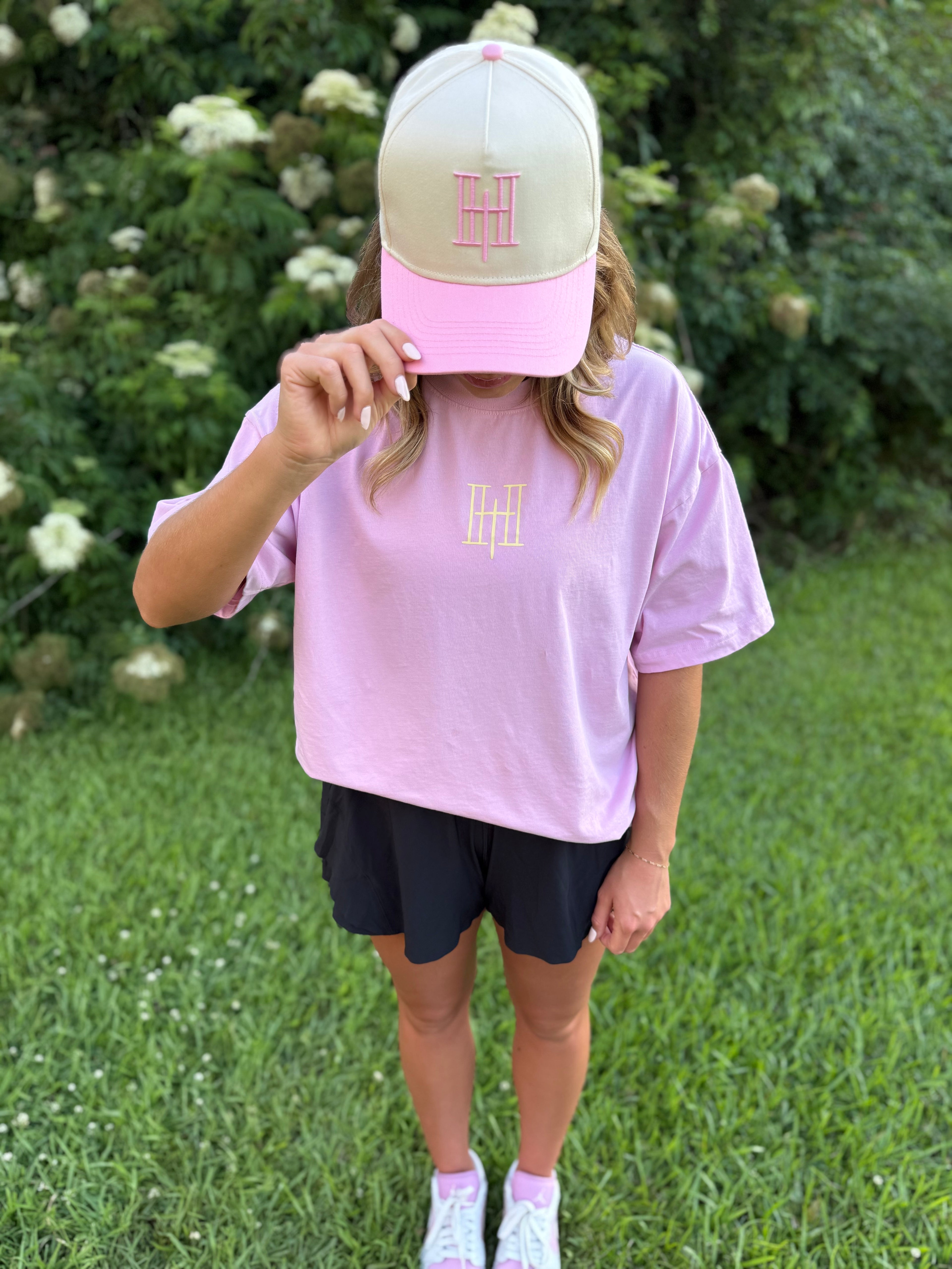 Pink HisImage Logo Hat