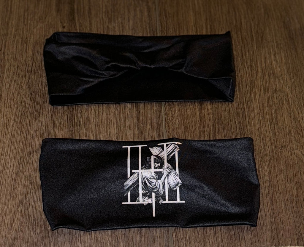 Jesus Carrying Cross Headband