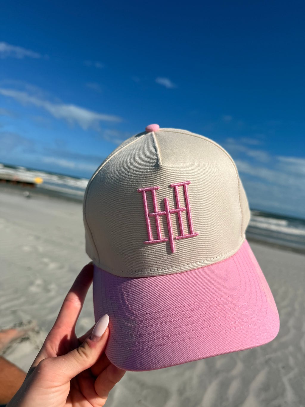 Pink HisImage Logo Hat