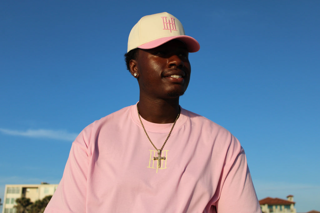 Pink HisImage Logo Hat