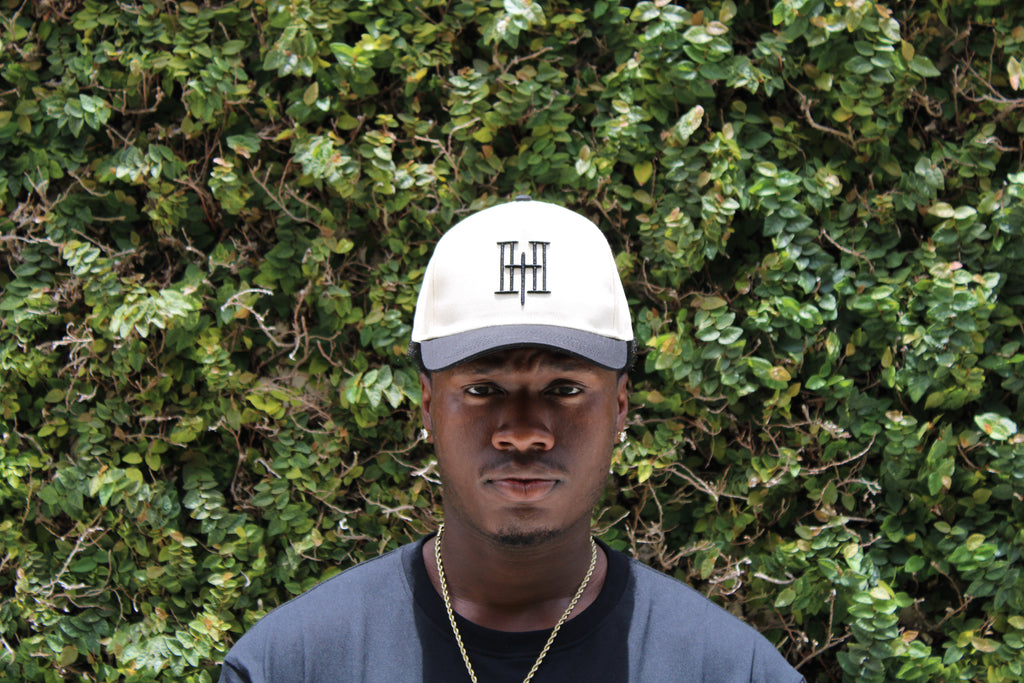 Cream HisImage Logo Hat