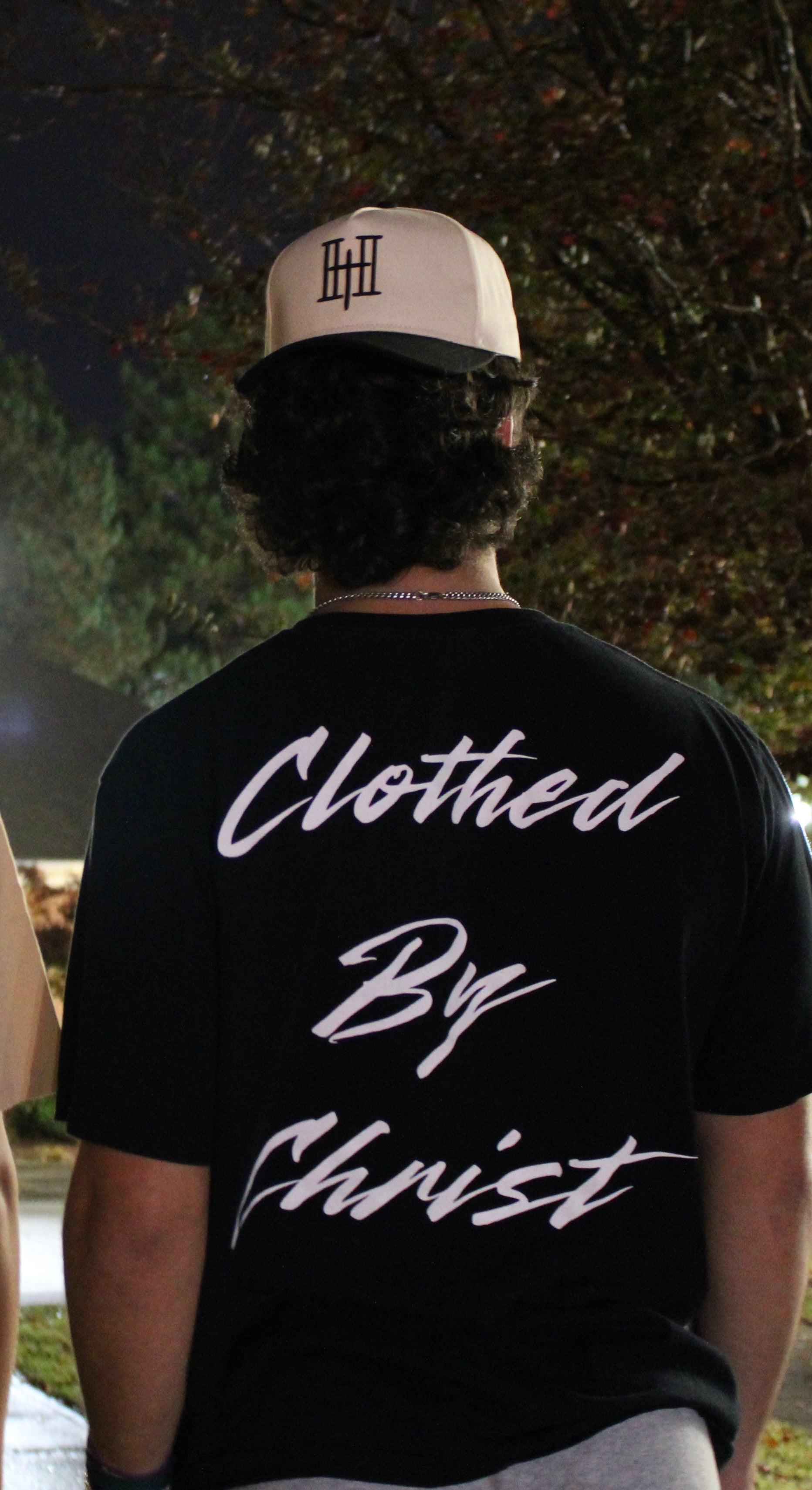 Cream HisImage Logo Hat