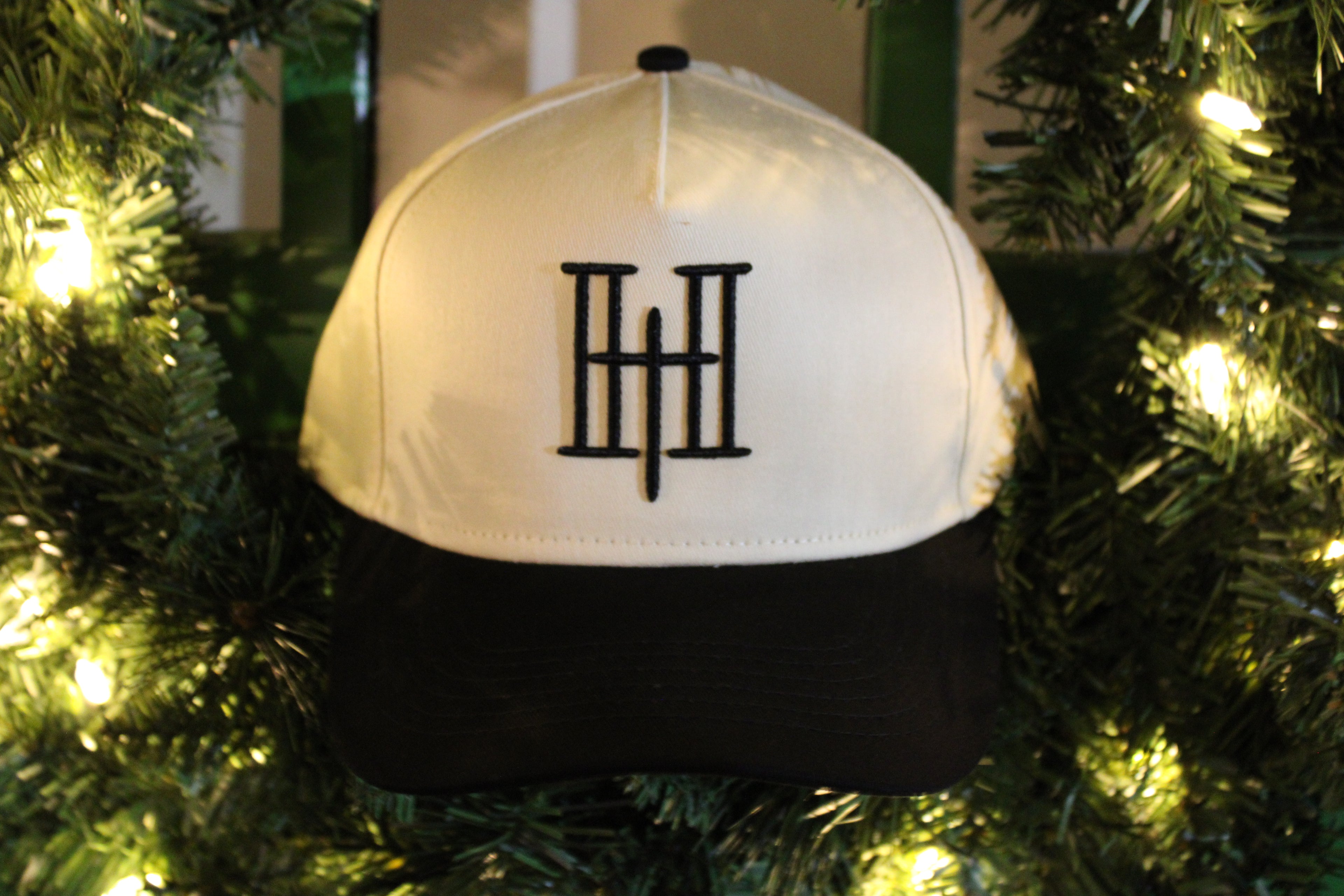 Cream HisImage Logo Hat