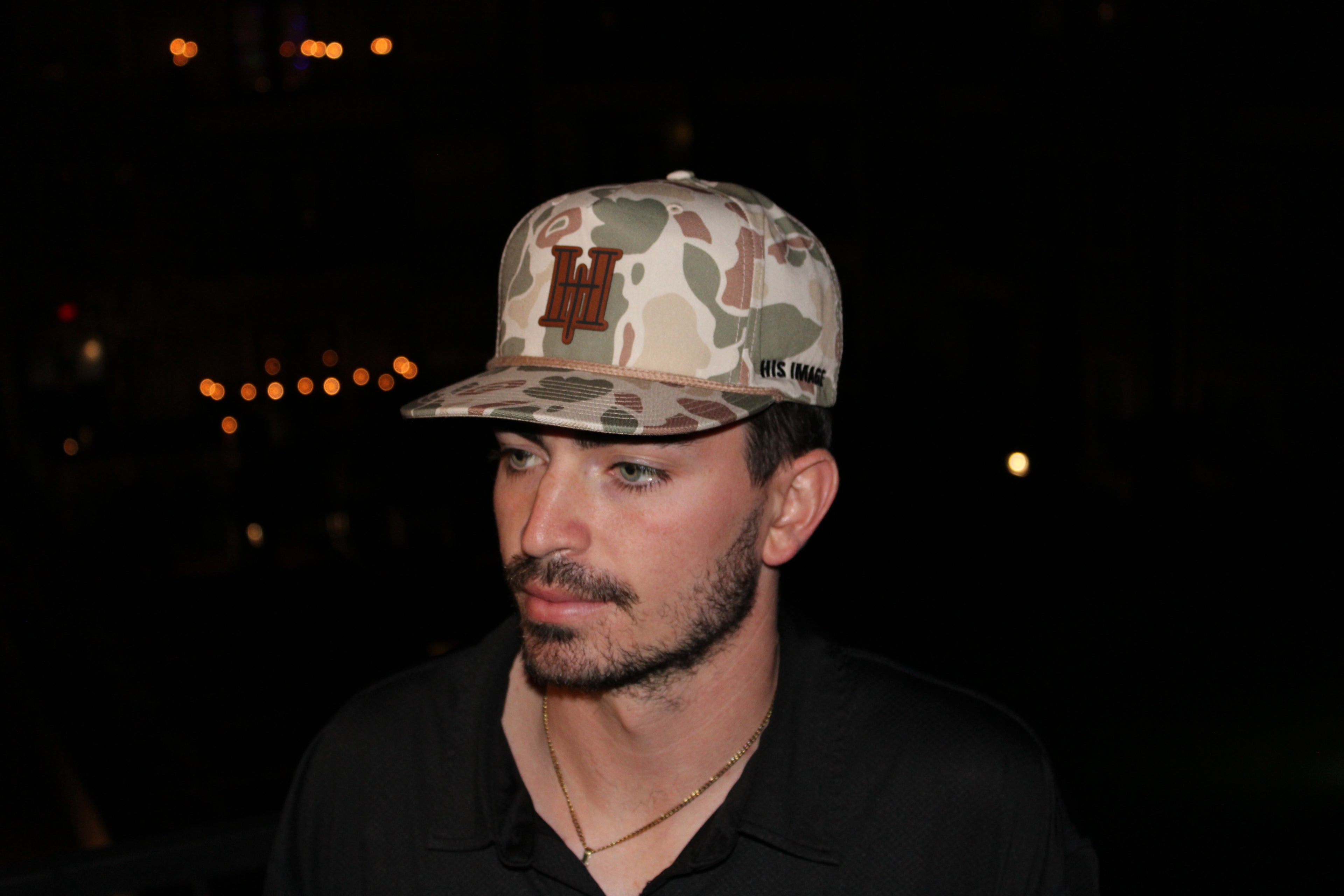 Tan Camo Hat