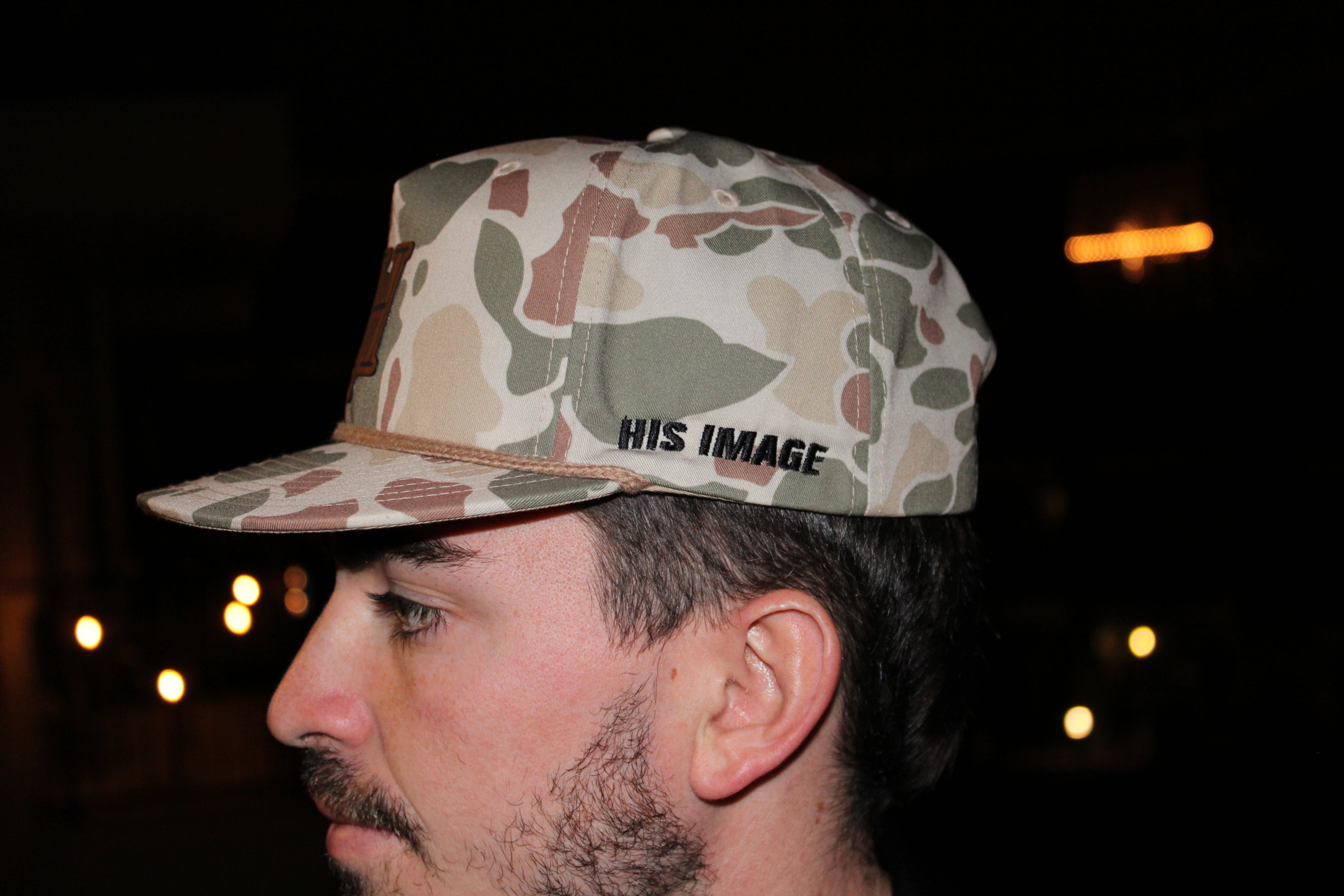 Tan Camo Hat