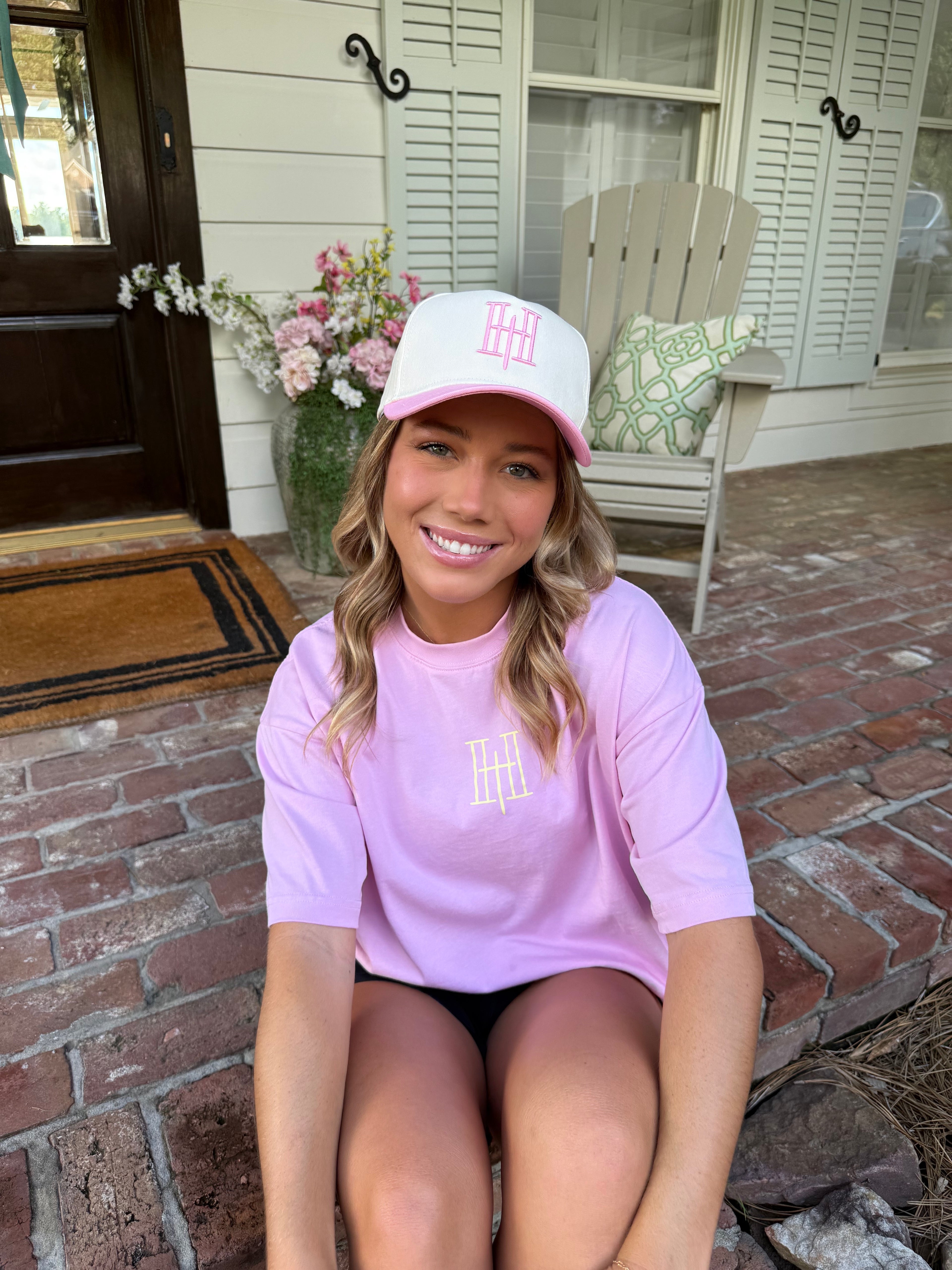 Pink HisImage Logo Hat
