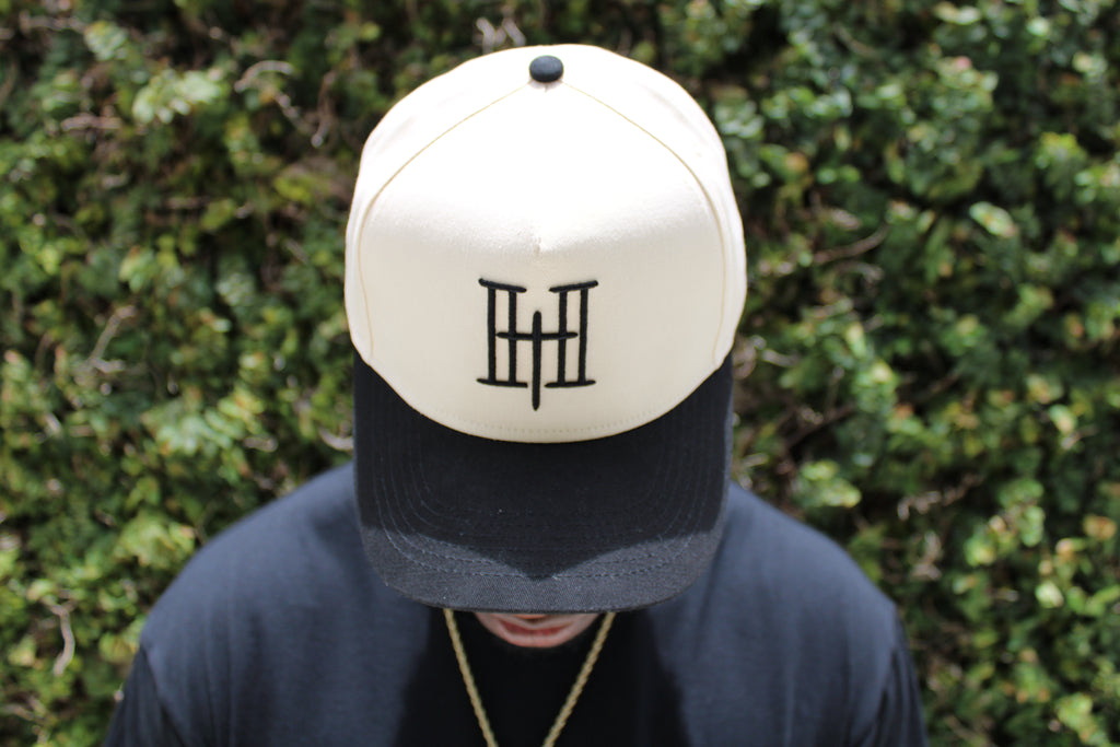Cream HisImage Logo Hat